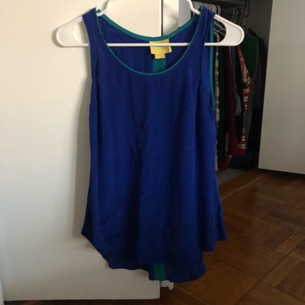 Blue and Teal Tank